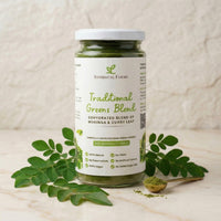 Traditional Greens Blend – Moringa & Curry Leaf Powder (150 g) 1