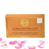 Aurora’s Floral Cow Dung Incense Cups 3