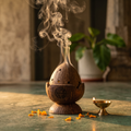 Premium Handcrafted Coconut Shell Incense Holder